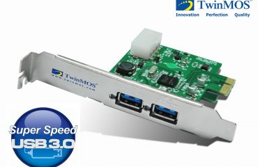 TwinMOS PCI-E Eklenti Kartı ile Masaüstü Bilgisayarınızı USB 3.0'a Yükselterek Engelinizi Kaldırın, SuperSpeed'in Keyfini Çıkarın: