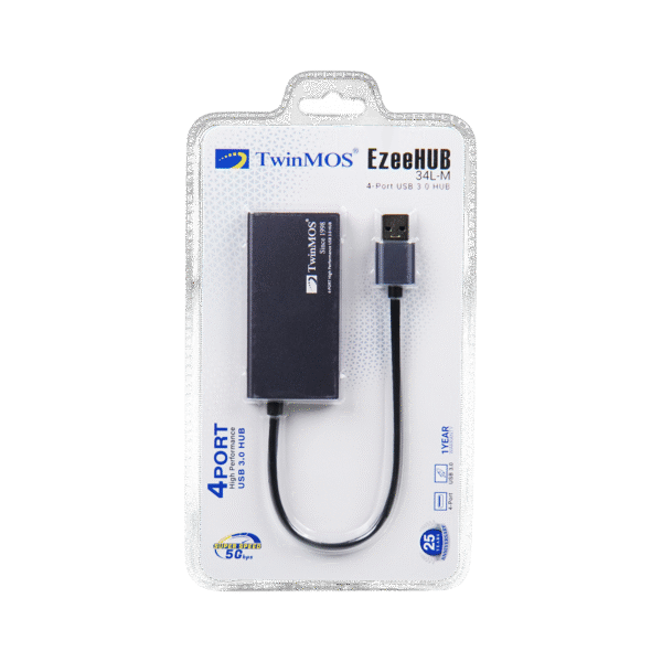 TwinMOS EzeeHub 34L-M in Blister Package