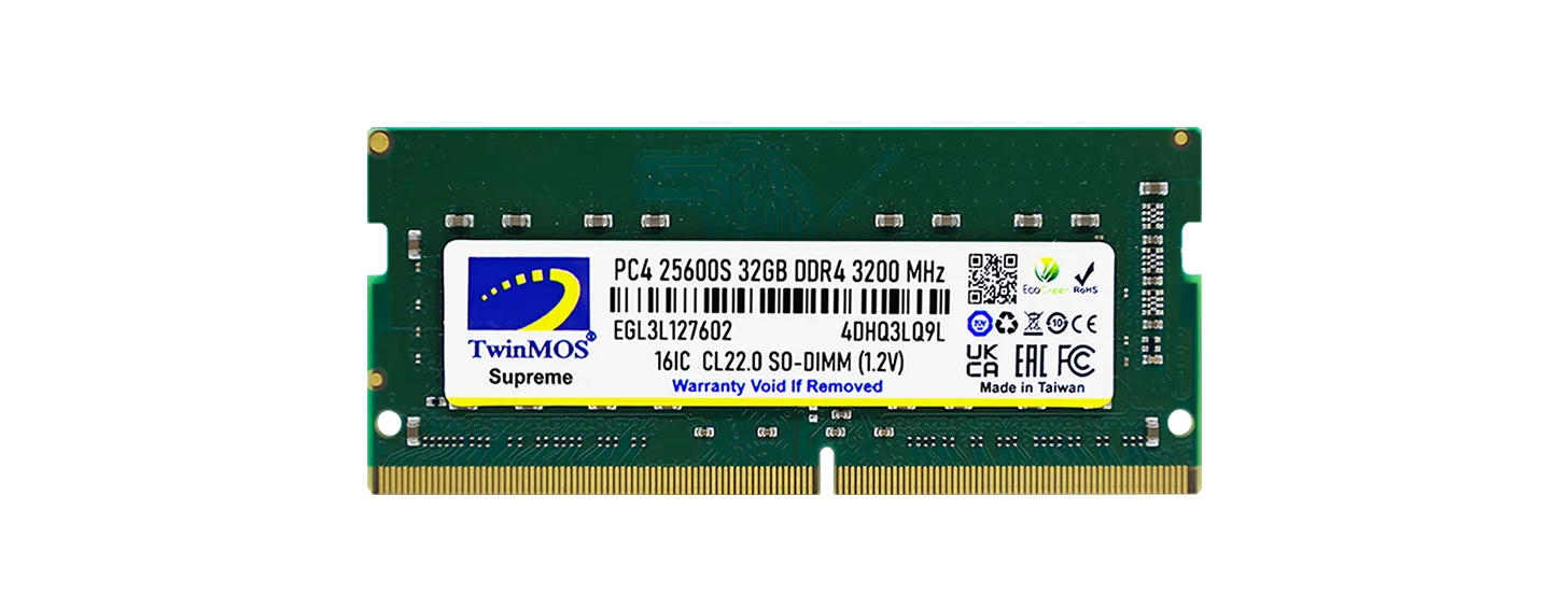 Notebook DRAM